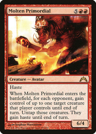 Molten Primordial [Gatecrash] | Dumpster Cat Games