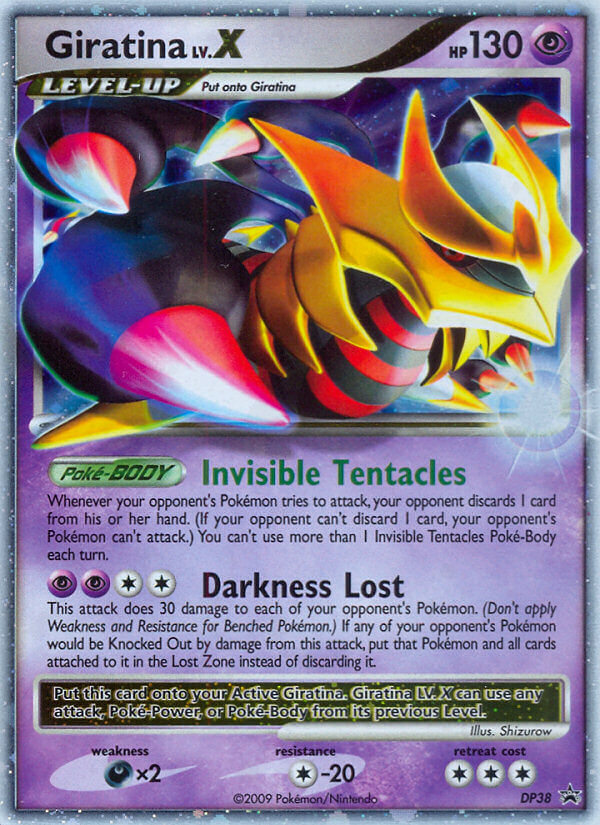 Giratina LV.X (DP38) [Diamond & Pearl: Black Star Promos] | Dumpster Cat Games