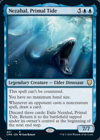 Nezahal, Primal Tide [Commander Legends] | Dumpster Cat Games