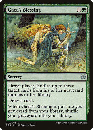 Gaea's Blessing [Duel Decks: Nissa vs. Ob Nixilis] | Dumpster Cat Games