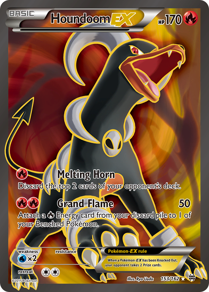 Houndoom EX (153/162) [XY: BREAKthrough] | Dumpster Cat Games