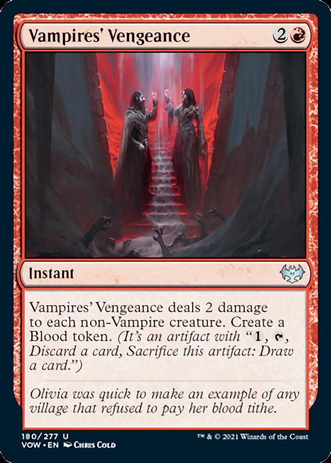 Vampires' Vengeance [Innistrad: Crimson Vow] | Dumpster Cat Games