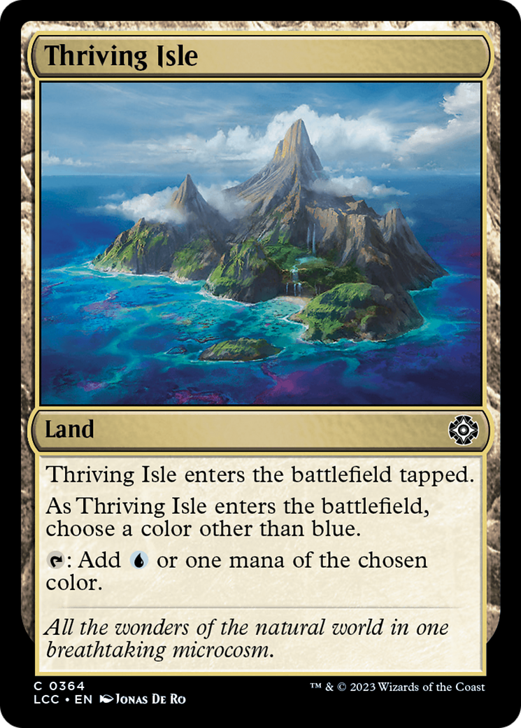 Thriving Isle [The Lost Caverns of Ixalan Commander] | Dumpster Cat Games