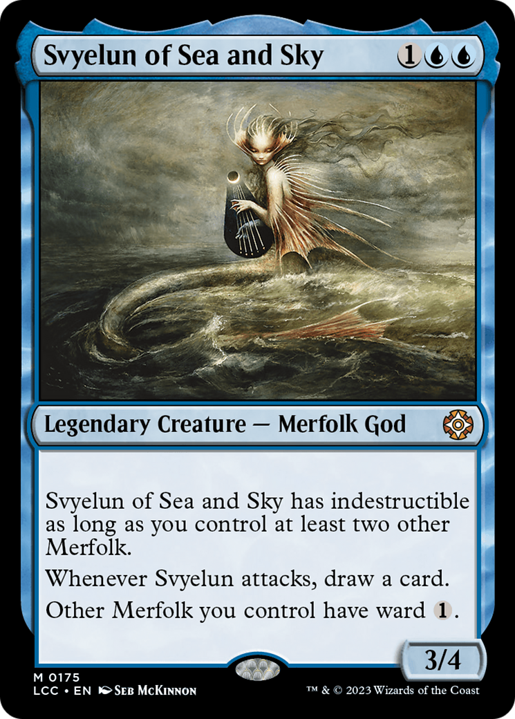 Svyelun of Sea and Sky [The Lost Caverns of Ixalan Commander] | Dumpster Cat Games