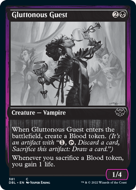 Gluttonous Guest [Innistrad: Double Feature] | Dumpster Cat Games