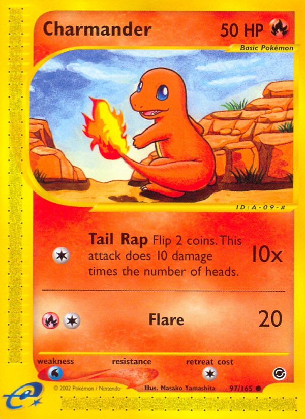 Charmander (97/165) [Expedition: Base Set] | Dumpster Cat Games