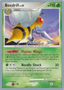 Beedrill LV.47 (15/111) (Luxdrill - Stephen Silvestro) [World Championships 2009] | Dumpster Cat Games