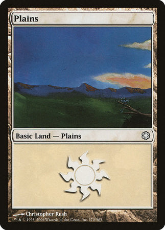 Plains (370) [Coldsnap Theme Decks] | Dumpster Cat Games