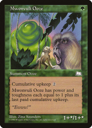 Mwonvuli Ooze [Weatherlight] | Dumpster Cat Games