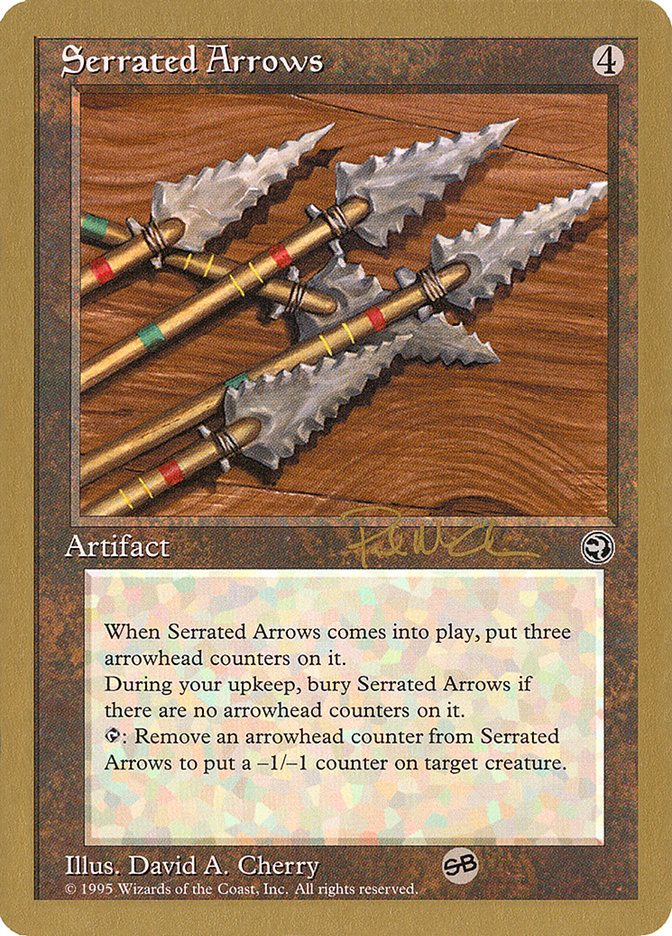 Serrated Arrows (Paul McCabe) (SB) [World Championship Decks 1997] | Dumpster Cat Games