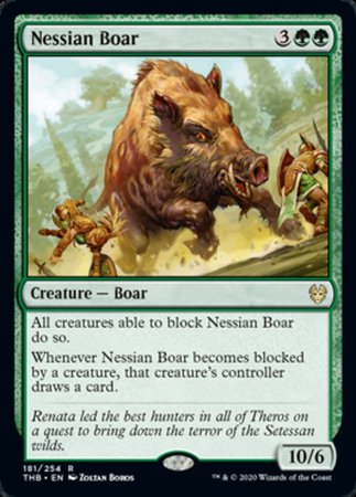 Nessian Boar [Theros Beyond Death] | Dumpster Cat Games