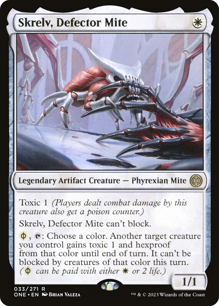 Skrelv, Defector Mite [Phyrexia: All Will Be One] | Dumpster Cat Games