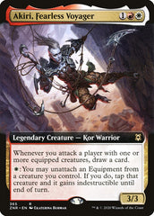 Akiri, Fearless Voyager (Extended Art) [Zendikar Rising] | Dumpster Cat Games