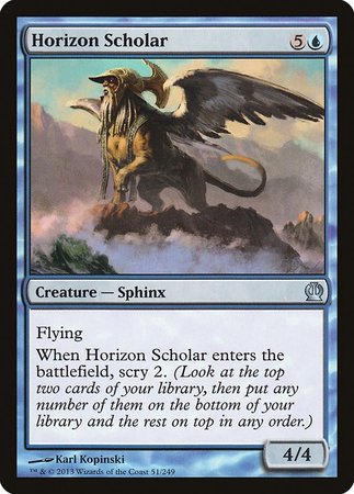 Horizon Scholar [Theros] | Dumpster Cat Games