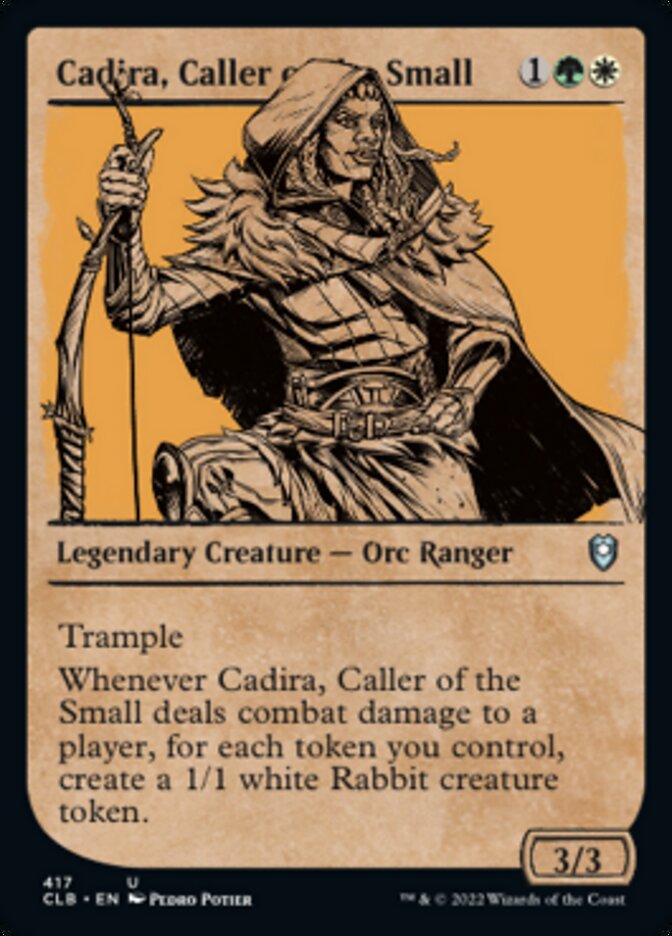 Cadira, Caller of the Small (Showcase) [Commander Legends: Battle for Baldur's Gate] | Dumpster Cat Games