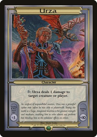 Urza (Oversize) [Vanguard Series] | Dumpster Cat Games