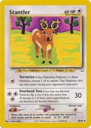 Stantler (38/64) [Neo Revelation Unlimited] | Dumpster Cat Games