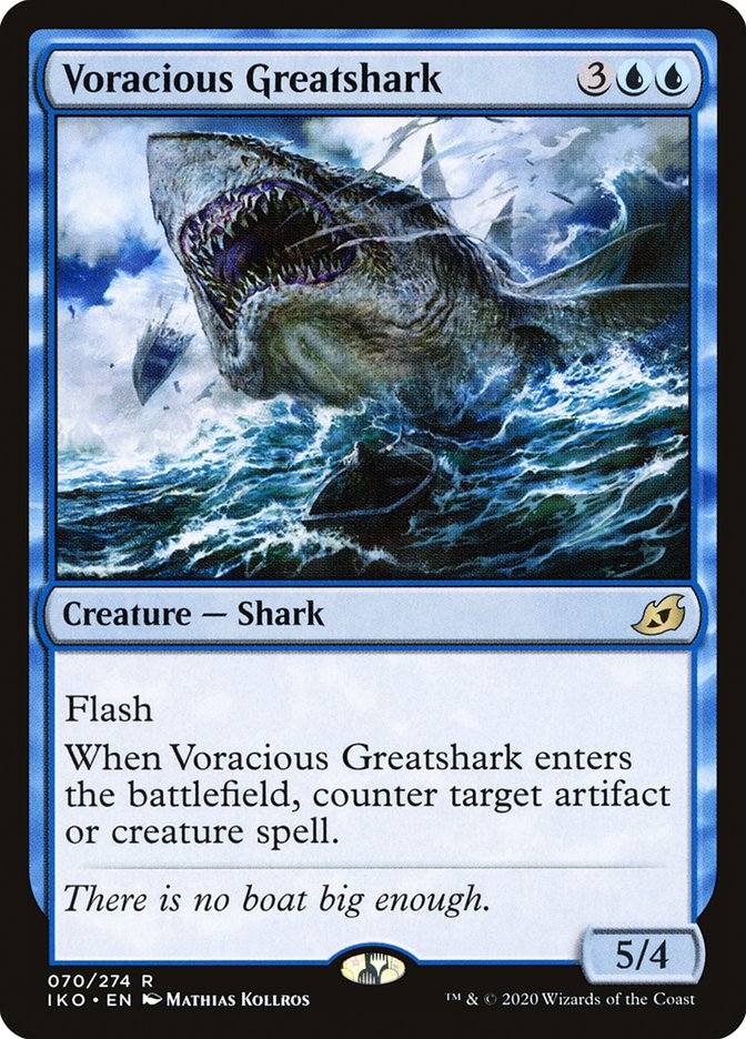 Voracious Greatshark [Ikoria: Lair of Behemoths] | Dumpster Cat Games