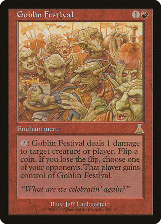 Goblin Festival [Urza's Destiny] | Dumpster Cat Games