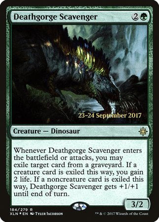 Deathgorge Scavenger [Ixalan Promos] | Dumpster Cat Games