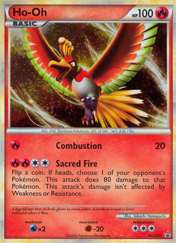 Ho-Oh (HGSS01) [HeartGold & SoulSilver: Black Star Promos] | Dumpster Cat Games