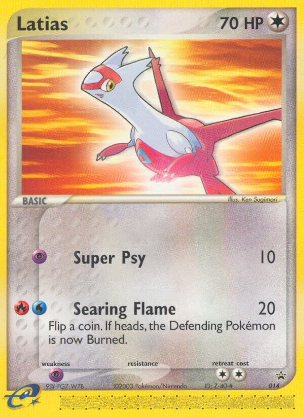 Latias (014) [Nintendo: Black Star Promos] | Dumpster Cat Games