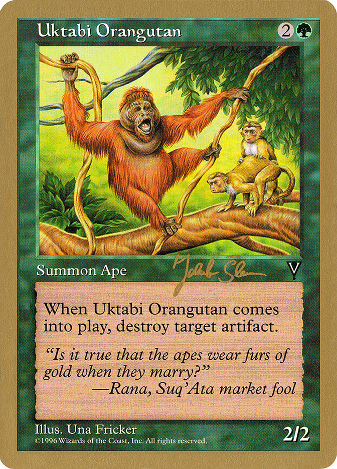 Uktabi Orangutan (Jakub Slemr) [World Championship Decks 1997] | Dumpster Cat Games