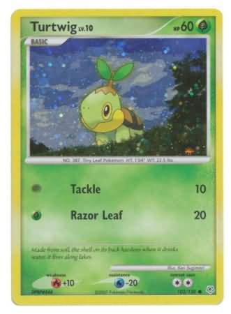 Turtwig (103/130) (Cosmos Holofoil) [Diamond & Pearl: Base Set] | Dumpster Cat Games