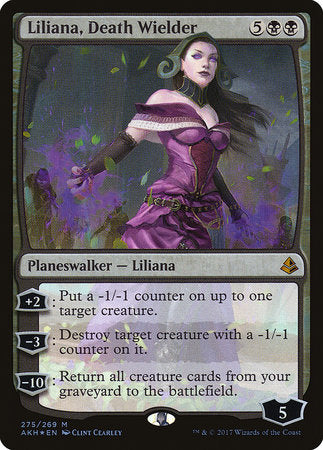 Liliana, Death Wielder [Amonkhet] | Dumpster Cat Games