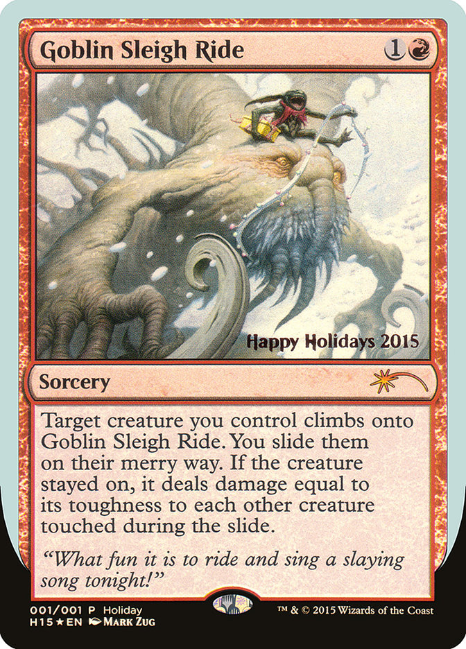 Goblin Sleigh Ride [Happy Holidays] | Dumpster Cat Games