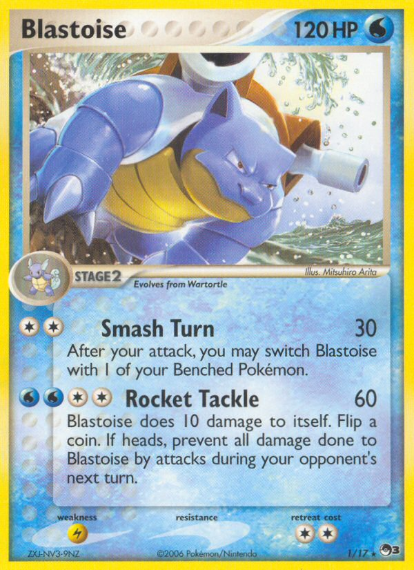 Blastoise (1/17) [POP Series 3] | Dumpster Cat Games