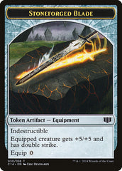 Stoneforged Blade // Germ Double-sided Token [Commander 2014 Tokens] | Dumpster Cat Games