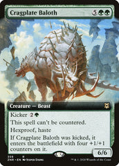 Cragplate Baloth (Extended Art) [Zendikar Rising] | Dumpster Cat Games