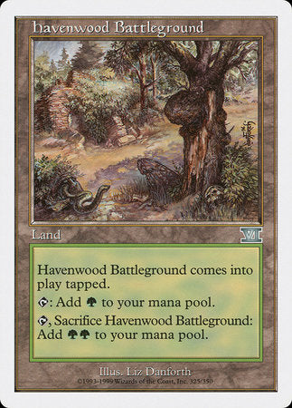 Havenwood Battleground [Classic Sixth Edition] | Dumpster Cat Games