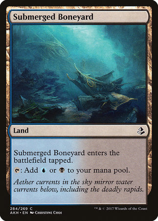 Submerged Boneyard [Amonkhet] | Dumpster Cat Games