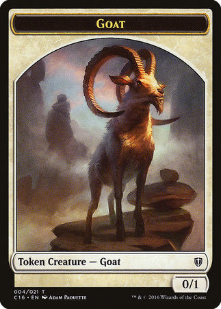 Goat // Thopter Double-sided Token [Commander 2016 Tokens] | Dumpster Cat Games