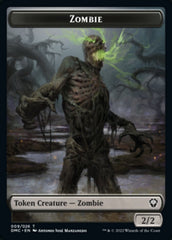 Soldier // Zombie Double-sided Token [Dominaria United Tokens] | Dumpster Cat Games