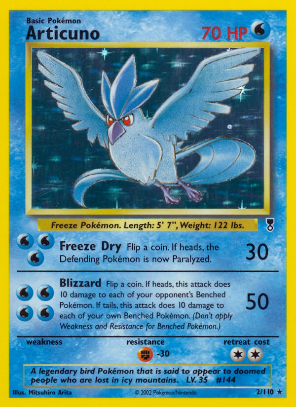 Articuno (2/110) [Legendary Collection] | Dumpster Cat Games