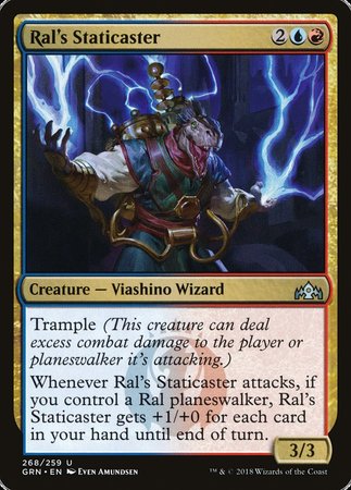 Ral's Staticaster [Guilds of Ravnica] | Dumpster Cat Games