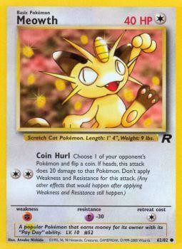 Meowth (62/82) [Team Rocket Unlimited] | Dumpster Cat Games