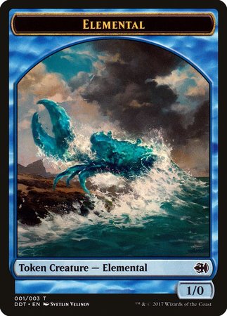 Elemental Token [Duel Decks: Merfolk vs. Goblins Tokens] | Dumpster Cat Games