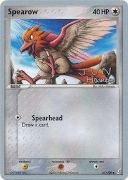 Spearow (61/100) (Flyvees - Jun Hasebe) [World Championships 2007] | Dumpster Cat Games