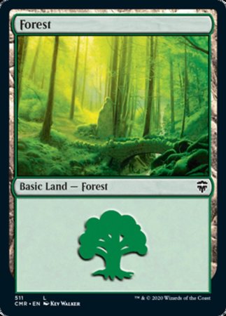 Forest (511) [Commander Legends] | Dumpster Cat Games