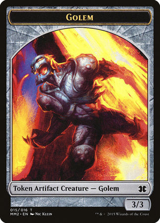 Golem Token [Modern Masters 2015 Tokens] | Dumpster Cat Games