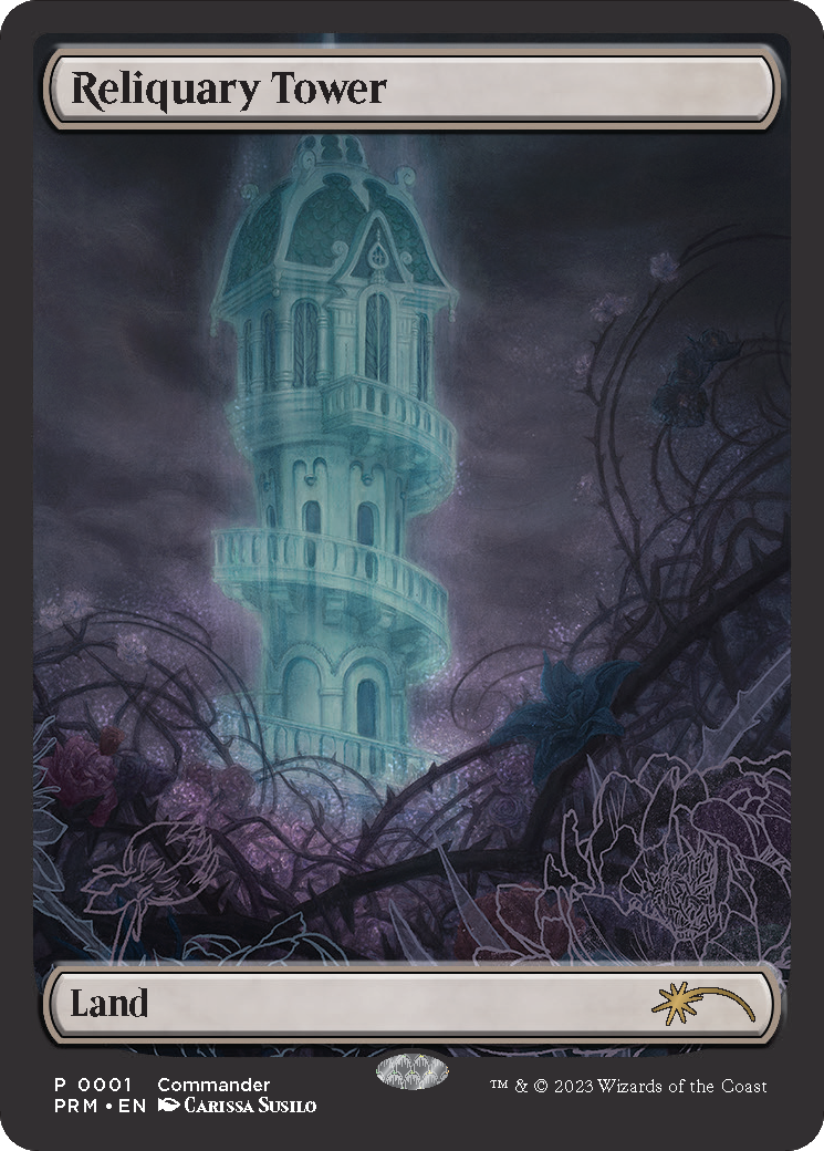 Reliquary Tower (Full Art) [MagicFest 2023] | Dumpster Cat Games