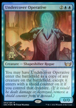 Undercover Operative [Streets of New Capenna Prerelease Promos] | Dumpster Cat Games