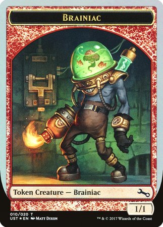 Brainiac Token [Unstable Tokens] | Dumpster Cat Games