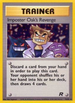 Imposter Oak's Revenge (76/82) [Team Rocket Unlimited] | Dumpster Cat Games