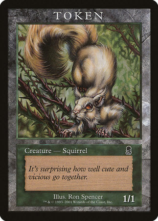 Squirrel Token (Odyssey) [Magic Player Rewards 2002] | Dumpster Cat Games