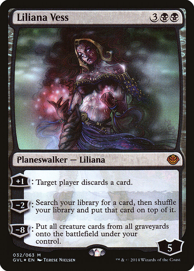 Liliana Vess (Garruk vs. Liliana) [Duel Decks Anthology] | Dumpster Cat Games